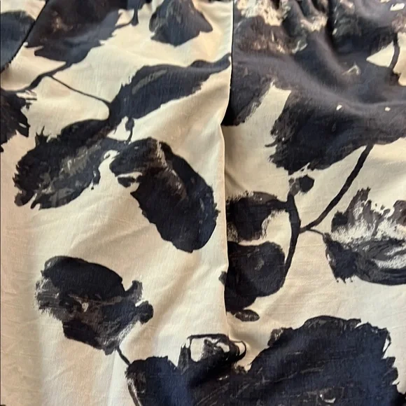 J. Crew Black and Cream Floral Mini Skirt - Picture 6 of 7